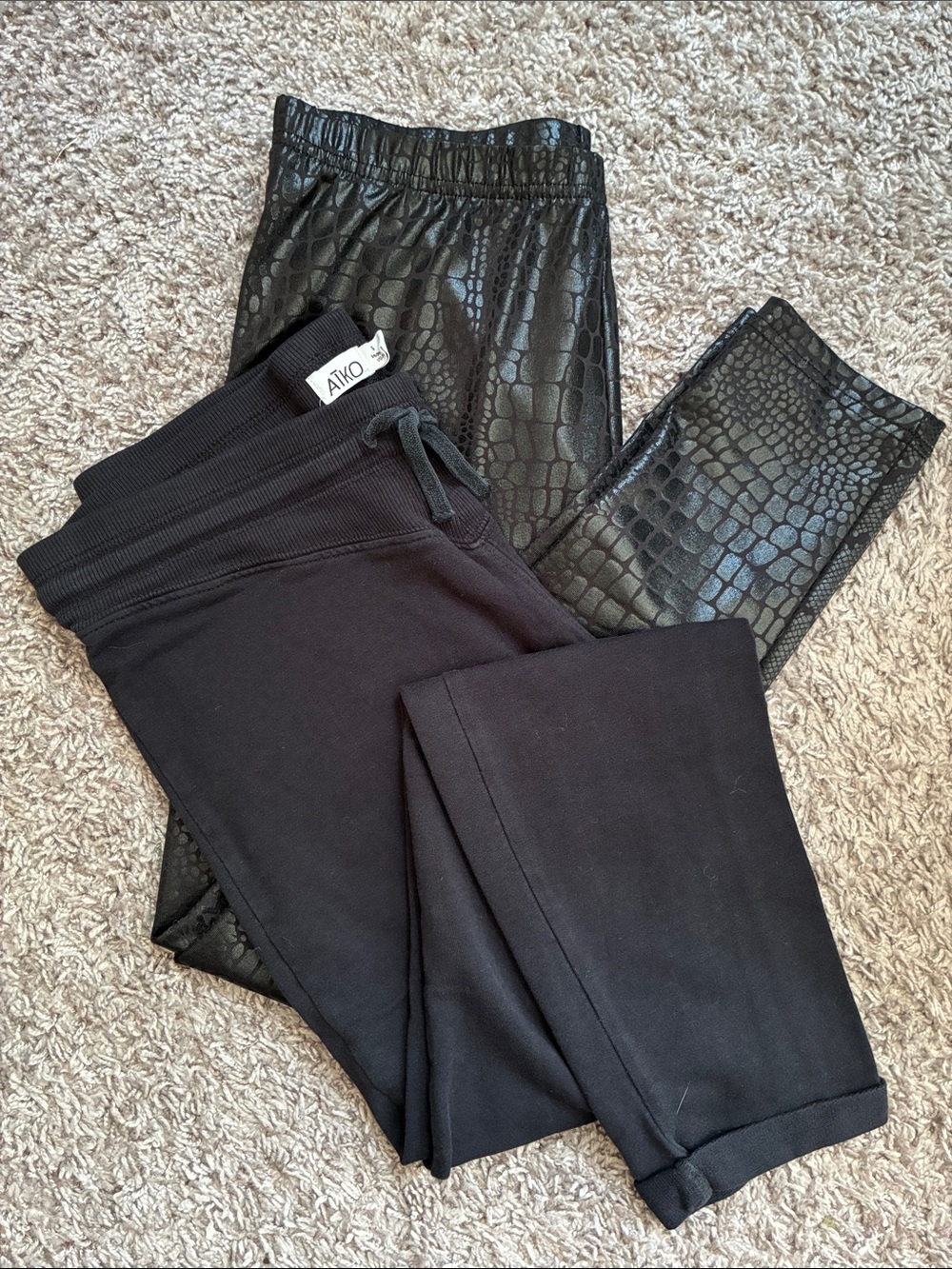 Aiko & not Aiko Leggings  :)  &  ;)
